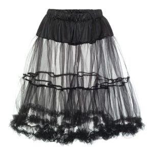 Petticoat mini 60 cm schwarz Moni 103056