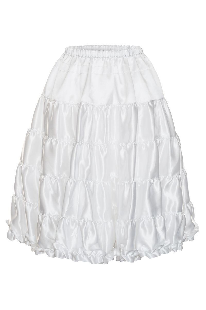 Petticoat mini 60 cm weiß Polly 103189