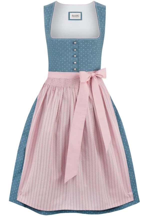 Dirndl Madeline (rauchblau