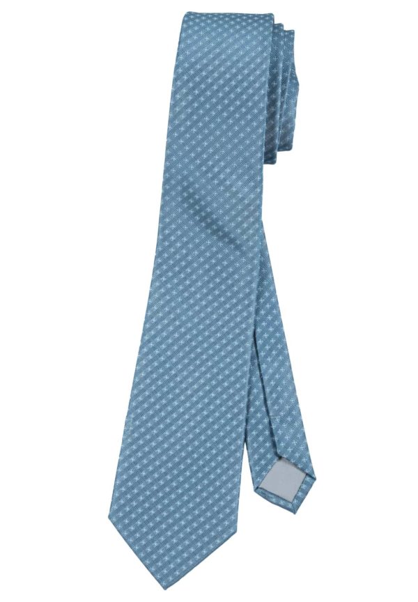 Krawatte Hugo (rauchblau