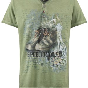 T-Shirt Gipfelkraxler (grün