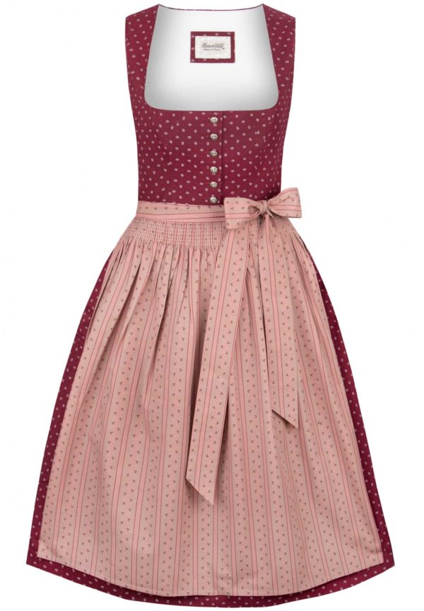 Dirndl Gina (bordeaux