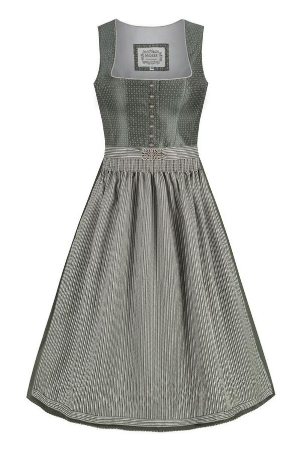 Dirndl lang 80 cm salbei oliv Ariane 014190