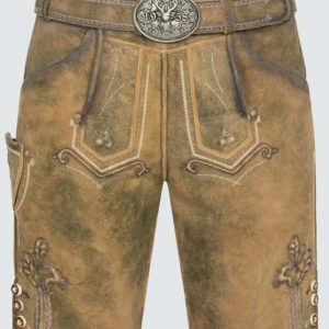 Lederhose Milo mit Gürtel