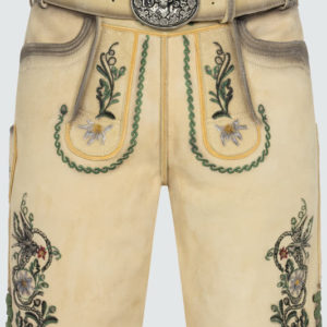 Lederhose Darian mit Gürtel