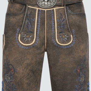 Lederhose Darian mit Gürtel