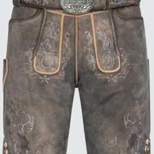 Lederhose Malek mit Gürtel