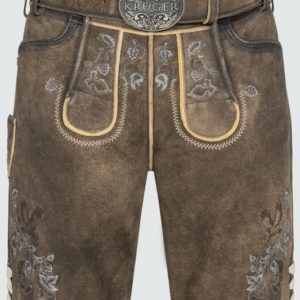 Lederhose Ulli mit Gürtel