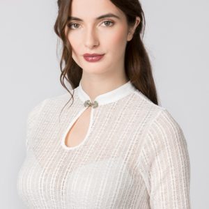 Bluse Lenkova (creme