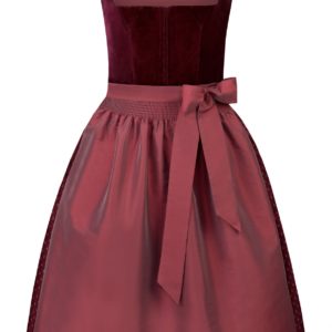 Dirndl Aurora (bordeaux