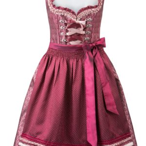 Dirndl Giselle (bordeaux