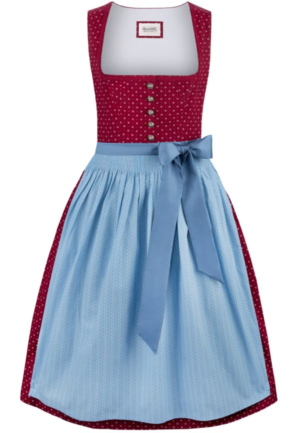 Dirndl Julina (bordeaux