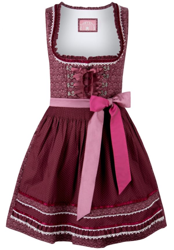 Dirndl Kim (bordeaux