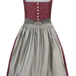 Dirndl Leonora (bordeaux