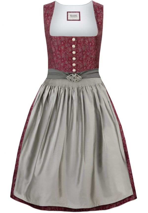 Dirndl Leonora (bordeaux