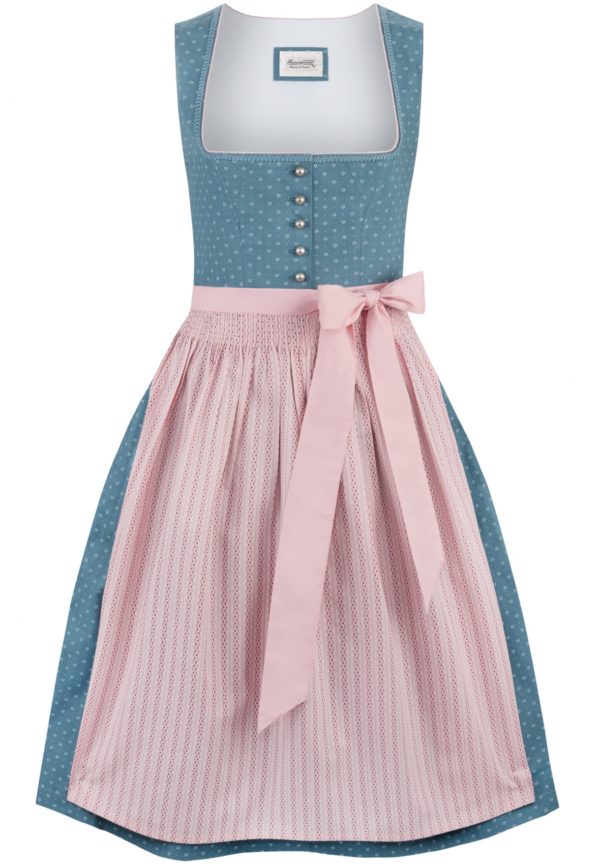 Dirndl Madeline (rauchblau