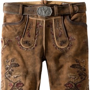 Hose Umberto (tabak vintage-rot