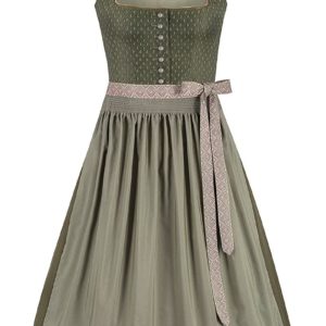 Midi Dirndl 70 cm oliv salbei Liane 014191