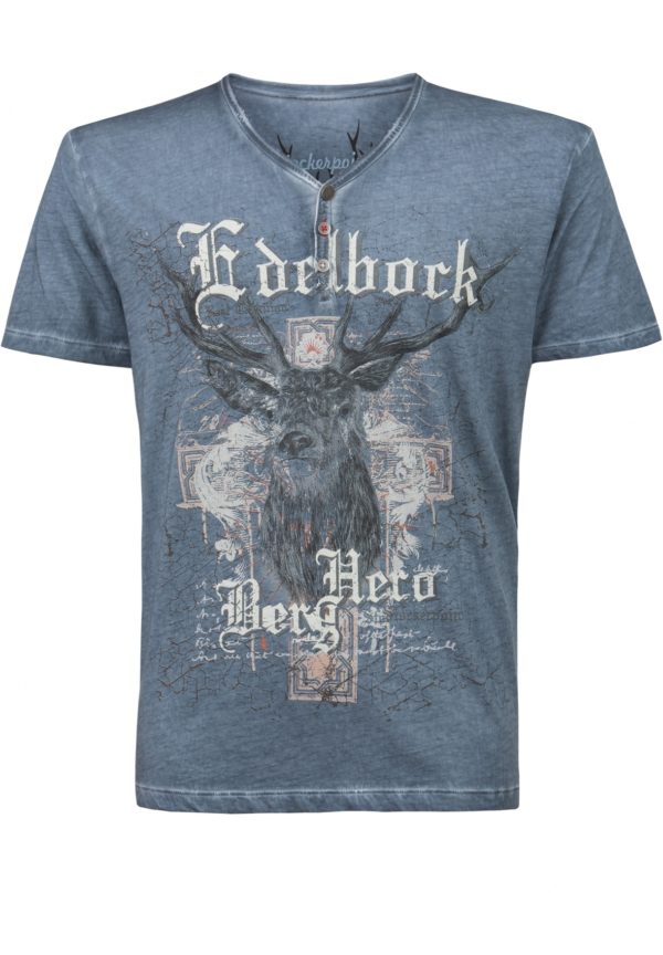 Shirt Berghero (rauchblau