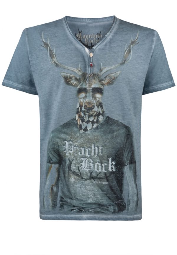 Shirt Prachtbock (rauchblau