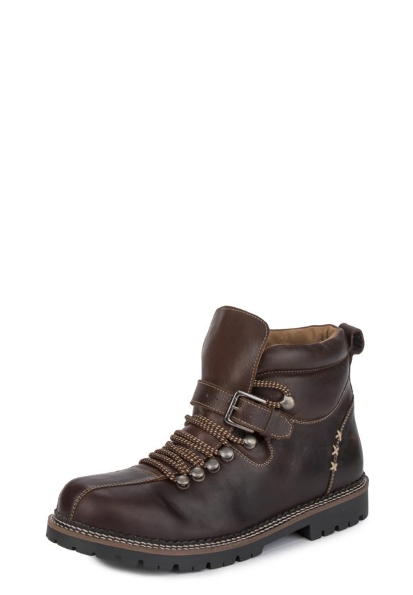 Trachtenstiefel Tiago (dunkelbraun gespeck