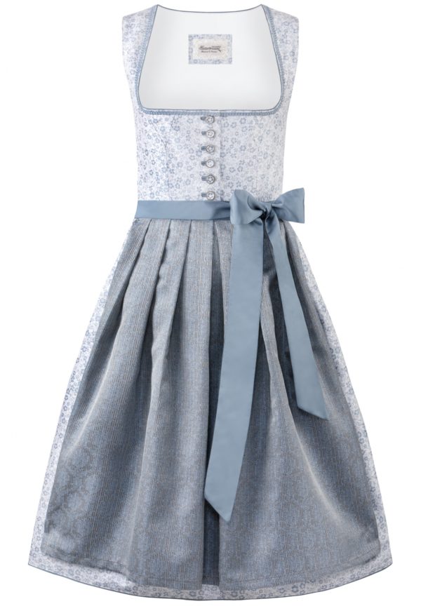 Dirndl Eulania (rauchblau