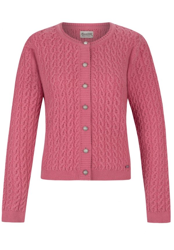 Trachtenstrickjacke Sophia (rosa