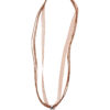 Collier mit Edelweissanhänger 000157 ~ braun