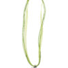 Collier mit Edelweissanhänger 000157 ~ hellgrün