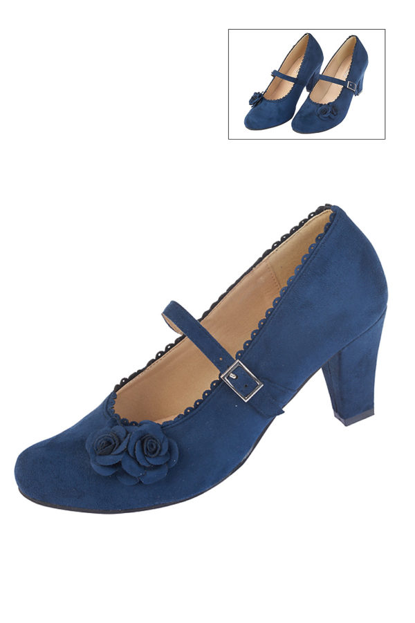 Pumps dunkelblau Rapunzel 001153 ~ 38