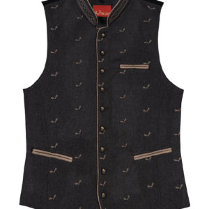 Trachtenweste anthrazit Benjamin 002162 ~ 56