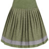 Trachtenrock CLARA (60 cm) ~ 32 ~ oliv