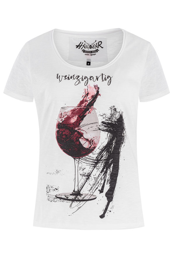 Trachtenshirt WEINZIGARTIG ~ 3XL