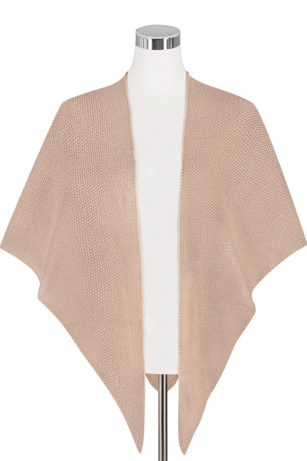 Poncho DORA ~ taupe