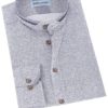 Trachtenhemd HENRI ~ 36 ~ blau