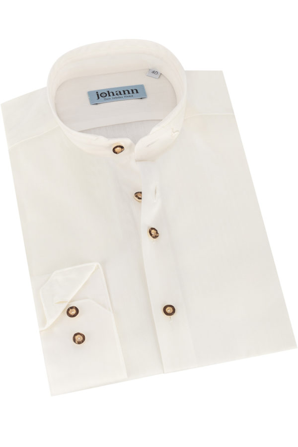 Trachtenhemd Hochzeit ~ 36 ~ creme
