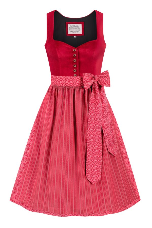Dirndl VALERIE (70 cm) ~ 32 ~ rot