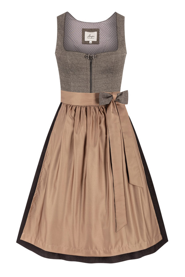Dirndl PATRICE (70 cm) ~ 32 ~ anthrazit