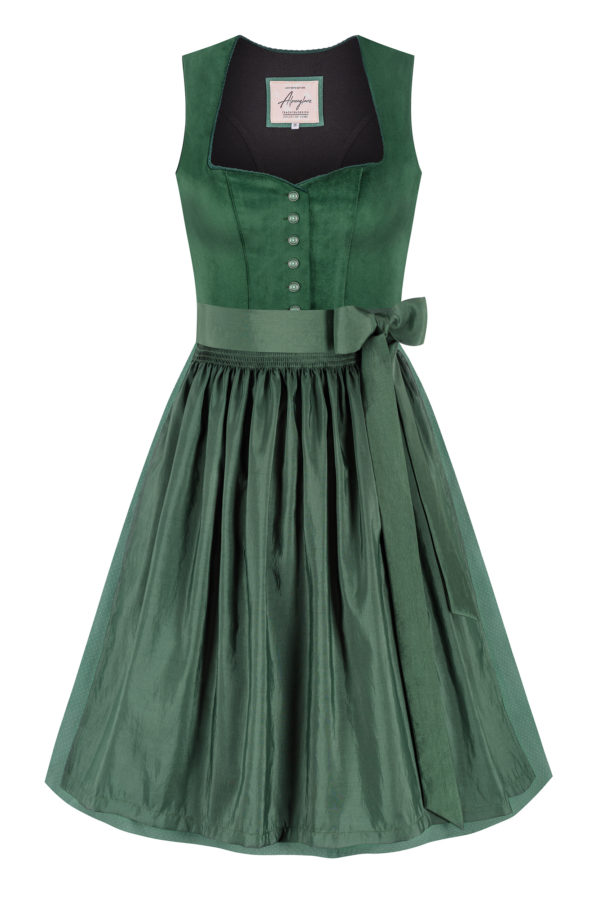 Dirndl TEGERNSEE (65 cm) ~ 32 ~ grün