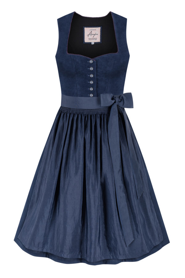 Dirndl TEGERNSEE (65 cm) ~ dunkelblau ~ 30