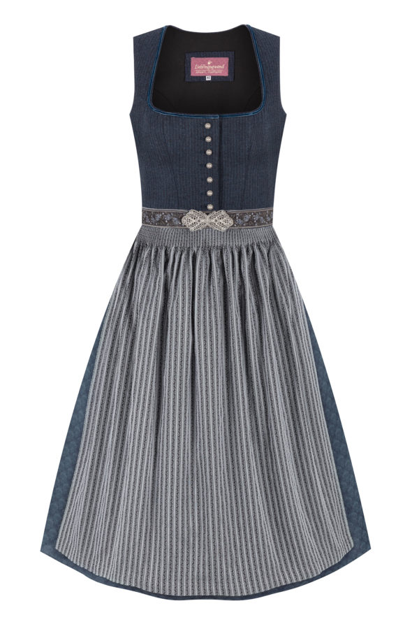 Dirndl JULIA (80 cm) ~ 36 ~ dunkelblau