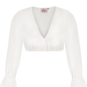 Dirndlbluse KATI ~ 30 ~ creme
