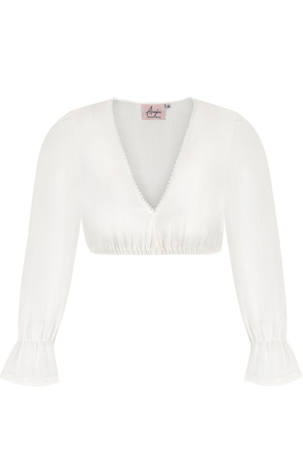 Dirndlbluse KATI ~ 30 ~ creme