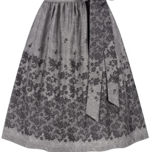 Dirndlschürze floral gemustert (65 cm) ~ L