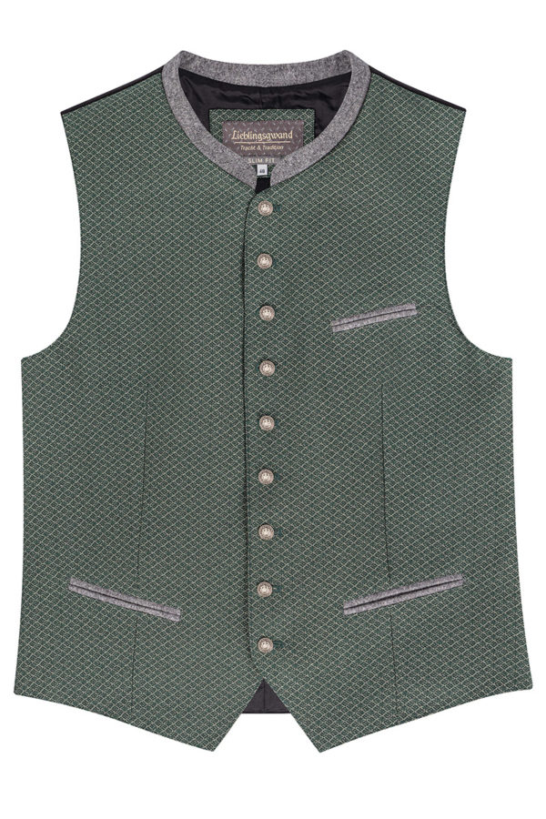 Trachtenweste FRANZ (slim fit) ~ 44