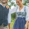 Dirndl STEINFELD (70 cm) marine ~ 32 ~ dunkelblau