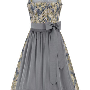 Dirndl in Leinenoptik (70 cm) ~ 32 ~ oliv