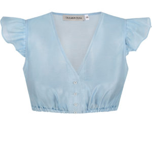 Dirndlbluse DIANA ~ 30 ~ hellblau