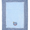 Krabbeldecke BREZEL ~ blau