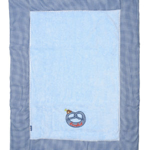 Krabbeldecke BREZEL ~ blau